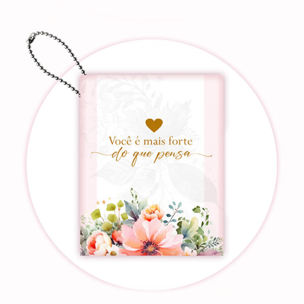 Chaveiro post it - Floral - Image 7