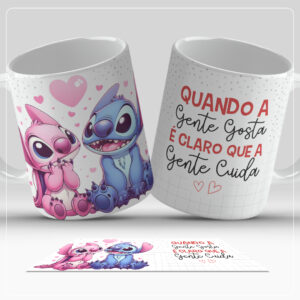 Caneca - Personagens | Dia dos namorados