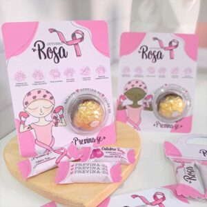 Card para blister | Outubro Rosa [Não acompanha blister]